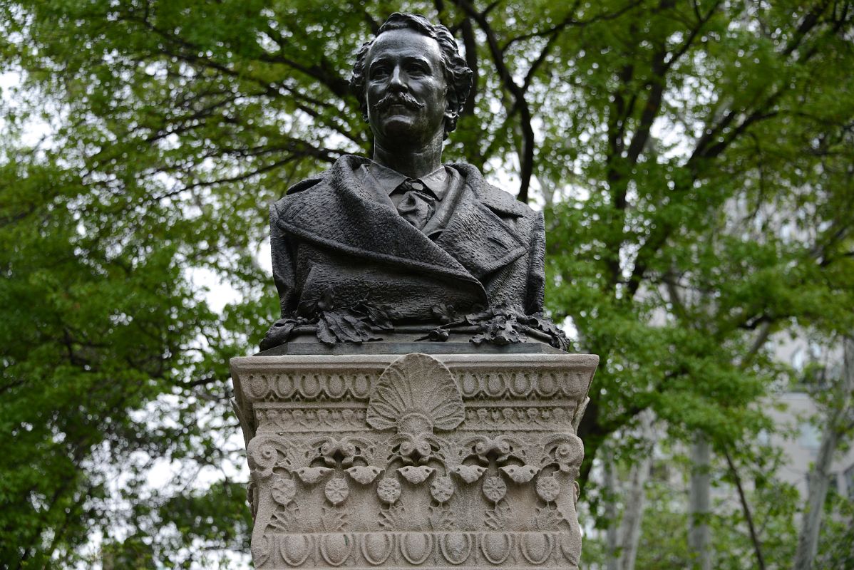 15-1 Alexander Lyman Holley Statue by John Quincy Adams Ward New York Washington Square Park